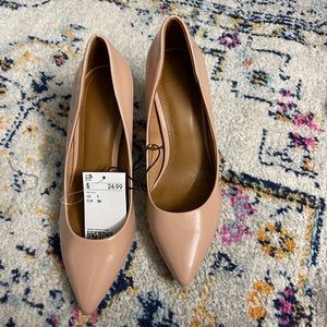 Blush pink heels